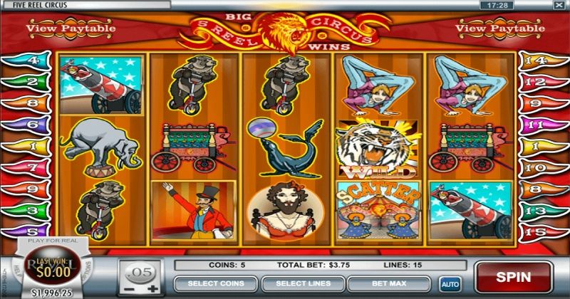 Play in 5 Reel Circus Slot Online from Rival Gaming for free now | www.zltqzxb.top